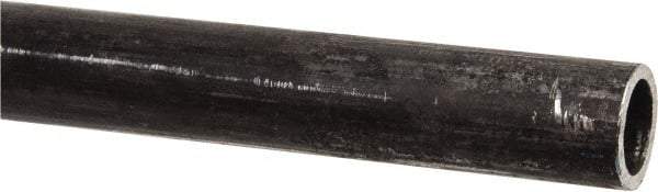 Value Collection - 1 Inch Outside Diameter x 6 Ft. Long, Alloy Steel, Round Welded Tube - 0.76 Inch Inside Diameter, 0.12 Inch Wall Thickness, DOM Grade - Apex Tool & Supply
