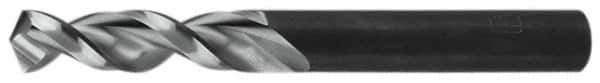 Walter-Titex - 0.3858" 130° Parabolic Flute Vanadium High Speed Steel Screw Machine Drill Bit - Bright Finish, Right Hand Cut, 1-11/16" Flute Length, 3-1/2" OAL, Split Point, Straight Shank - Apex Tool & Supply