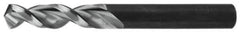 Walter-Titex - 0.3858" 130° Parabolic Flute Vanadium High Speed Steel Screw Machine Drill Bit - Bright Finish, Right Hand Cut, 1-11/16" Flute Length, 3-1/2" OAL, Split Point, Straight Shank - Apex Tool & Supply