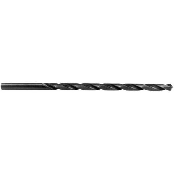 Hertel - 7/8" 118° 2-Flute High Speed Steel Extra Length Drill Bit - Apex Tool & Supply