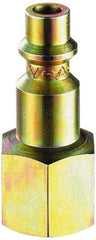 Prevost - 3/8 Female NPT Industrial Pneumatic Hose Connector - Fiber Glass, 1/2" Body Diam - Apex Tool & Supply