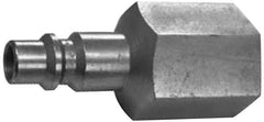 Prevost - Hose Barb Industrial Pneumatic Hose High Flow Plug (for Hose) - Fiber Glass, 1/2" Body Diam, 1/2" Hose ID - Apex Tool & Supply