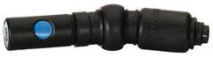 Prevost - 3/8 Female NPT Industrial Pneumatic Hose Free Angle Ball Swivel Safety Coupling (with boot) - Composite, 3/8" Body Diam - Apex Tool & Supply