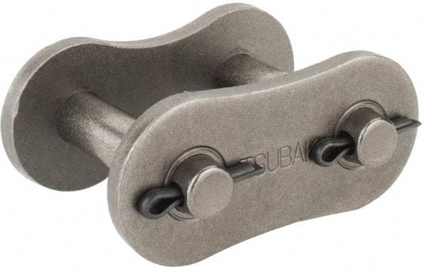 U.S. Tsubaki - 2" Pitch, ANSI 160, Cottered Roller Chain Connecting Link - For Use with Single Strand Chain - Apex Tool & Supply