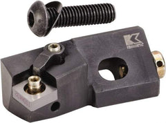 Kennametal - Series Kenloc, Right Hand, MSKN Toolholder Compatibility, SN.., TP.. Insert Compatibility, Indexable Turning Cartridge - Pin & Clamp Holding Method, 3.04mm Max Depth of Cut, 55mm OAL x 14mm OAW x 19.25mm OAH - Apex Tool & Supply