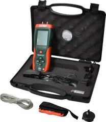 Extech - 5 Max psi, +/-0.3% FS% Accuracy, Differential Pressure Manometer - 5 Maximum PSI, 138.3 Inch Water Column - Apex Tool & Supply