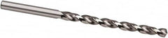 Taper Length Drill Bit: 0.0197″ Dia, 130 ° Bright/Uncoated, RH Cut, Spiral Flute, Cylindrical Shank, Series 219