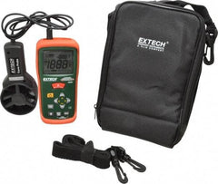 Extech - 0.4 to 30 m/Sec Air CFM and CMM Thermo Anemometer - 140°F Max - Apex Tool & Supply