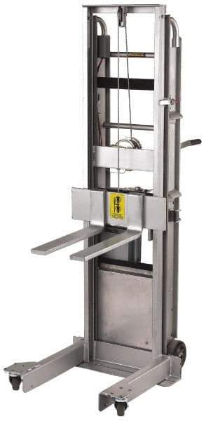 Wesco Industrial Products - 25 Inch Wide x 70 Inch High x 30 Inch Deep, Winch Lift Attachment - 800 Lbs. Load Limit, for Use with 230051 and 230052 Hand Trucks - Apex Tool & Supply