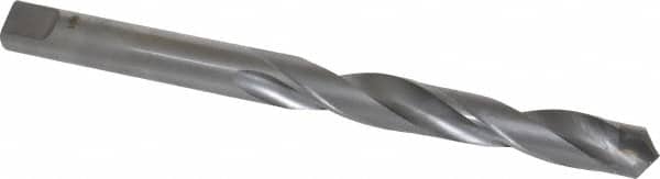Made in USA - 25/32" 118° Spiral Flute Carbide-Tipped Taper Length Drill Bit - Apex Tool & Supply