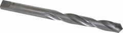 Made in USA - 25/32" 118° Spiral Flute Carbide-Tipped Taper Length Drill Bit - Apex Tool & Supply