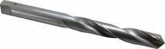Made in USA - 31/32" 118° Spiral Flute Carbide-Tipped Taper Length Drill Bit - Apex Tool & Supply