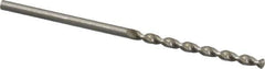 Walter-Titex - 5/64" 130° High Speed Steel Jobber Drill - Oxide Finish, Right Hand Cut, Parabolic Flute, Straight Shank, 1-15/16" OAL, Standard Point - Apex Tool & Supply