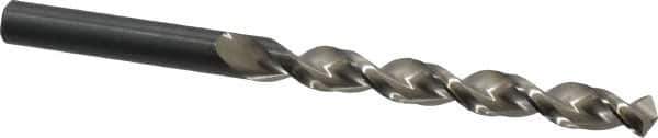 Walter-Titex - 11/32" 130° High Speed Steel Jobber Drill - Oxide Finish, Right Hand Cut, Parabolic Flute, Straight Shank, 4-29/32" OAL, Standard Point - Apex Tool & Supply