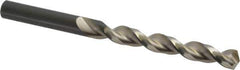 Walter-Titex - 13/32" 130° High Speed Steel Jobber Drill - Oxide Finish, Right Hand Cut, Parabolic Flute, Straight Shank, 5-1/4" OAL, Standard Point - Apex Tool & Supply