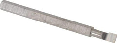 Scientific Cutting Tools - 0.105" Min Bore Diam, 1/4" Max Bore Depth, 1/8 Shank Diam, Radial Relief Boring Bar - Right Hand Cut, Solid Carbide, Uncoated - Exact Industrial Supply