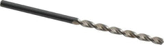 Walter-Titex - #39 130° High Speed Steel Jobber Drill - Oxide Finish, Right Hand Cut, Parabolic Flute, Straight Shank, 2-1/4" OAL, Standard Point - Apex Tool & Supply