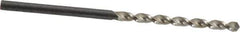 Walter-Titex - #41 130° High Speed Steel Jobber Drill - Oxide Finish, Right Hand Cut, Parabolic Flute, Straight Shank, 2-1/4" OAL, Standard Point - Apex Tool & Supply