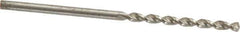 Walter-Titex - #47 130° High Speed Steel Jobber Drill - Bright Finish, Right Hand Cut, Parabolic Flute, Straight Shank, 1-15/16" OAL, Standard Point - Apex Tool & Supply