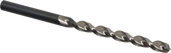 Walter-Titex - Letter B 130° High Speed Steel Jobber Drill - Oxide Finish, Right Hand Cut, Parabolic Flute, Straight Shank, 3-31/32" OAL, Standard Point - Apex Tool & Supply