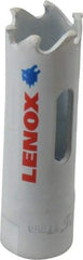 Lenox - 11/16" Diam, 1-1/2" Cutting Depth, Hole Saw - Carbide-Tipped Saw, Toothed Edge - Apex Tool & Supply
