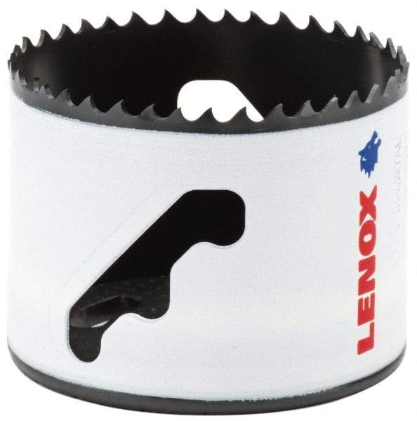 Lenox - 2-7/8" Diam, 1-1/2" Cutting Depth, Hole Saw - Bi-Metal Saw, Toothed Edge - Apex Tool & Supply