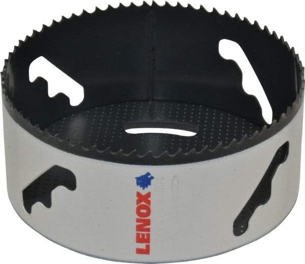 Lenox - 4-5/8" Diam, 1-1/2" Cutting Depth, Hole Saw - Bi-Metal Saw, Toothed Edge - Apex Tool & Supply