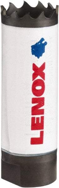 Lenox - 25/32" Diam, 1-1/2" Cutting Depth, Hole Saw - Bi-Metal Saw, Toothed Edge - Apex Tool & Supply