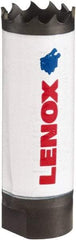 Lenox - 25/32" Diam, 1-1/2" Cutting Depth, Hole Saw - Bi-Metal Saw, Toothed Edge - Apex Tool & Supply