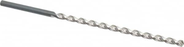 Walter-Titex - 5/16" 130° 2-Flute High Speed Steel Extra Length Drill Bit - Apex Tool & Supply