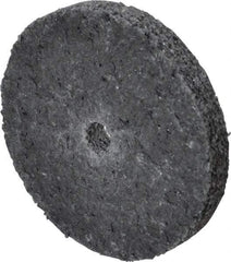3M - 2" Diam, 1/4" Face Width, 1/4" Center Hole, Very Coarse Grade, Silicon Carbide Deburring Wheel - Unitized, Hard Density 7 Grade, 20,100 RPM - Apex Tool & Supply