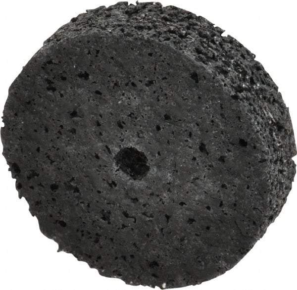 3M - 2" Diam, 1/2" Face Width, 1/4" Center Hole, Very Coarse Grade, Silicon Carbide Deburring Wheel - Unitized, Hard Density 7 Grade, 20,100 RPM - Apex Tool & Supply
