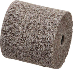 3M - 1" Diam, 1" Face Width, 3/16" Center Hole, Fine Grade, Aluminum Oxide Deburring Wheel - Unitized, Medium Density 5 Grade, 35,100 RPM - Apex Tool & Supply