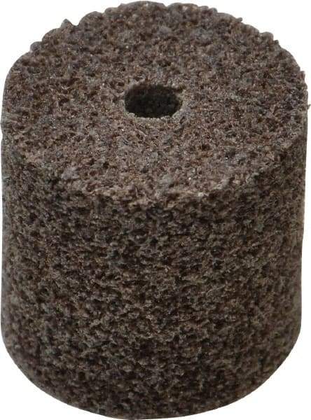 3M - 1" Diam, 1" Face Width, 3/16" Center Hole, Medium Grade, Aluminum Oxide Deburring Wheel - Unitized, Hard Density 7 Grade, 35,100 RPM - Apex Tool & Supply