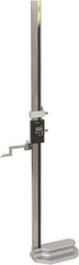 Mitutoyo - 40" Electronic Height Gage - 0.0005" Resolution, Accurate to 0.003", LCD Display, SPC Data Output - Apex Tool & Supply