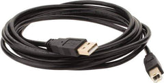 Tripp-Lite - 10' Long, USB A/B Computer Cable - Black, Male x Male - Apex Tool & Supply