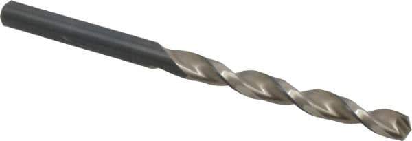 Walter-Titex - 15/64" 130° Cobalt Jobber Drill - Oxide Finish, Right Hand Cut, Parabolic Flute, Straight Shank, 93mm OAL, Split Point - Apex Tool & Supply