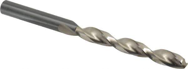 Walter-Titex - 23/64" 130° Cobalt Jobber Drill - Oxide Finish, Right Hand Cut, Parabolic Flute, Straight Shank, 4-29/32" OAL, Split Point - Apex Tool & Supply