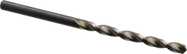 Walter-Titex - #22 130° Cobalt Jobber Drill - Oxide Finish, Right Hand Cut, Parabolic Flute, Straight Shank, 2-15/16" OAL, Split Point - Apex Tool & Supply