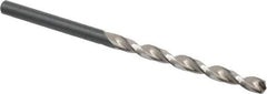 Walter-Titex - #24 130° Cobalt Jobber Drill - Oxide Finish, Right Hand Cut, Parabolic Flute, Straight Shank, 2-15/16" OAL, Split Point - Apex Tool & Supply