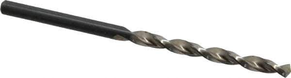 Walter-Titex - #25 130° Cobalt Jobber Drill - Oxide Finish, Right Hand Cut, Parabolic Flute, Straight Shank, 2-15/16" OAL, Split Point - Apex Tool & Supply
