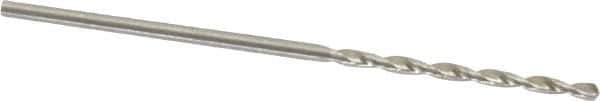 Walter-Titex - #56 130° Cobalt Jobber Drill - Oxide Finish, Right Hand Cut, Parabolic Flute, Straight Shank, 1-1/2" OAL, Split Point - Apex Tool & Supply