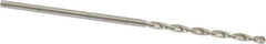 Walter-Titex - #56 130° Cobalt Jobber Drill - Oxide Finish, Right Hand Cut, Parabolic Flute, Straight Shank, 1-1/2" OAL, Split Point - Apex Tool & Supply
