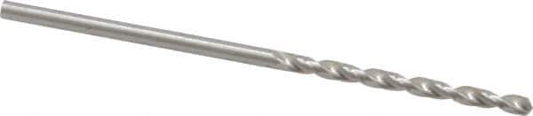 Walter-Titex - 1.6mm 130° Cobalt Jobber Drill - Bright Finish, Right Hand Cut, Parabolic Flute, Straight Shank, 1-11/16" OAL, Split Point - Apex Tool & Supply
