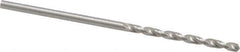 Walter-Titex - 1.6mm 130° Cobalt Jobber Drill - Bright Finish, Right Hand Cut, Parabolic Flute, Straight Shank, 1-11/16" OAL, Split Point - Apex Tool & Supply