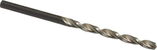 Walter-Titex - 3.8mm 130° Cobalt Jobber Drill - Oxide Finish, Right Hand Cut, Parabolic Flute, Straight Shank, 2-61/64" OAL, Split Point - Apex Tool & Supply