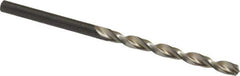 Walter-Titex - 3.8mm 130° Cobalt Jobber Drill - Oxide Finish, Right Hand Cut, Parabolic Flute, Straight Shank, 2-61/64" OAL, Split Point - Apex Tool & Supply