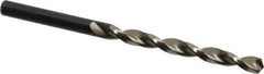 Walter-Titex - 6.1mm 130° Cobalt Jobber Drill - Oxide Finish, Right Hand Cut, Parabolic Flute, Straight Shank, 101mm OAL, Split Point - Apex Tool & Supply