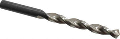 Walter-Titex - 10mm 130° Cobalt Jobber Drill - Oxide Finish, Right Hand Cut, Parabolic Flute, Straight Shank, 5-1/4" OAL, Split Point - Apex Tool & Supply