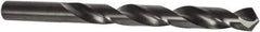 Precision Twist Drill - 15/64" 135° High Speed Steel Jobber Drill - Oxide Finish, Right Hand Cut, Spiral Flute, Straight Shank, 3-7/8" OAL, Split Point - Apex Tool & Supply